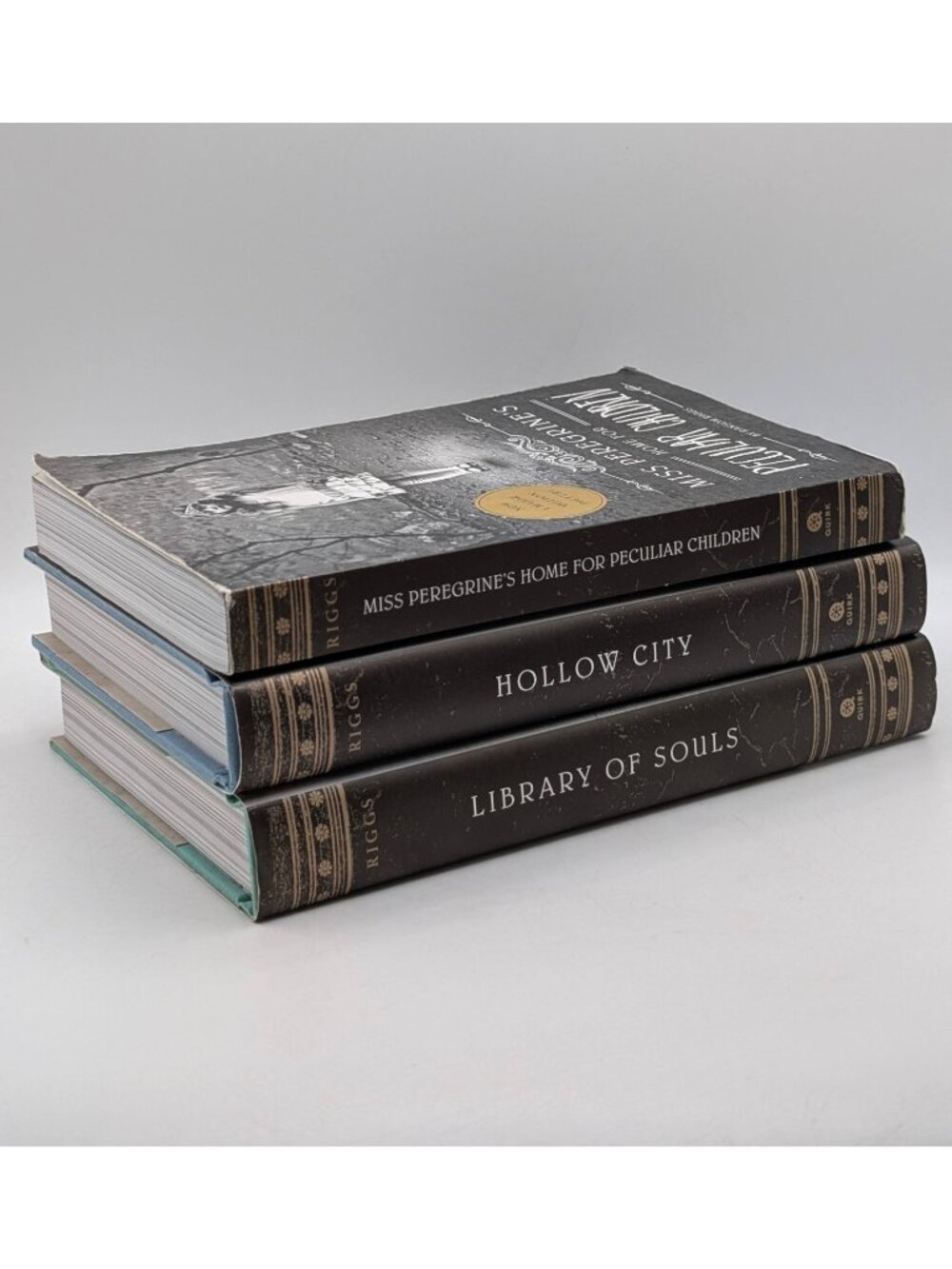Miss Peregrine's Home For Peculiar Children Books Lot Of 3 Ransom Riggs Fantasy